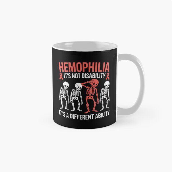 Item preview, Hemophilia Awareness Dabbing Different Ability Red Ribbon designed and sold by Rrettgison.