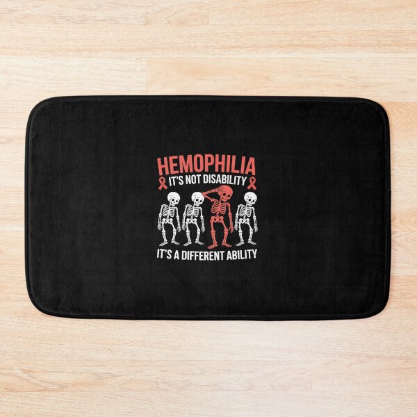 Item preview, Hemophilia Awareness Dabbing Different Ability Red Ribbon designed and sold by Rrettgison.