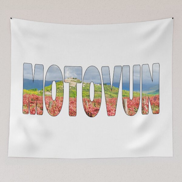 Item preview, MOTOVUN - Croatia Quaint Hilltop Town with Vineyards & Truffles designed and sold by Adam Gormley.
