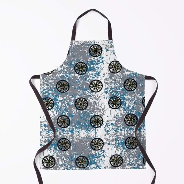 Item preview, Signature collection: Aqua Cool Wheels designed and sold by Twisted Doodles.