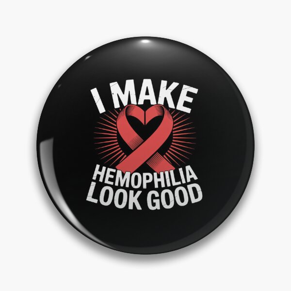 Item preview, Hemophilia Awareness Make Hemophilia look good Red Ribbon designed and sold by Rrettgison.