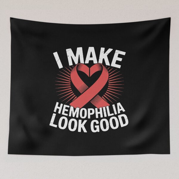 Item preview, Hemophilia Awareness Make Hemophilia look good Red Ribbon designed and sold by Rrettgison.