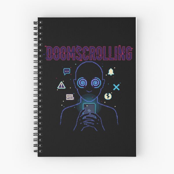 Item preview, DoomScrolling Digital Pixel Art designed and sold by TinyJoy Studio.