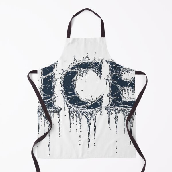 Item preview, ICE Melting Typography Design | Abolish ICE Protest Symbol Graphic designed and sold by RedVista.