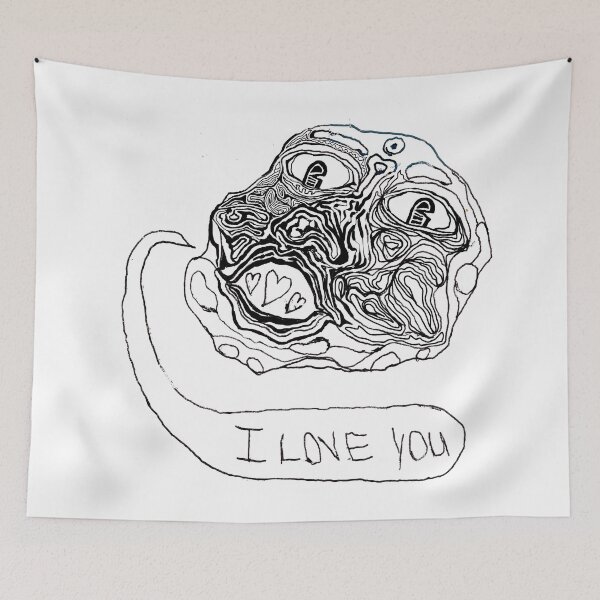 Item preview, I LOVE YOU designed and sold by Odd-jewelry.