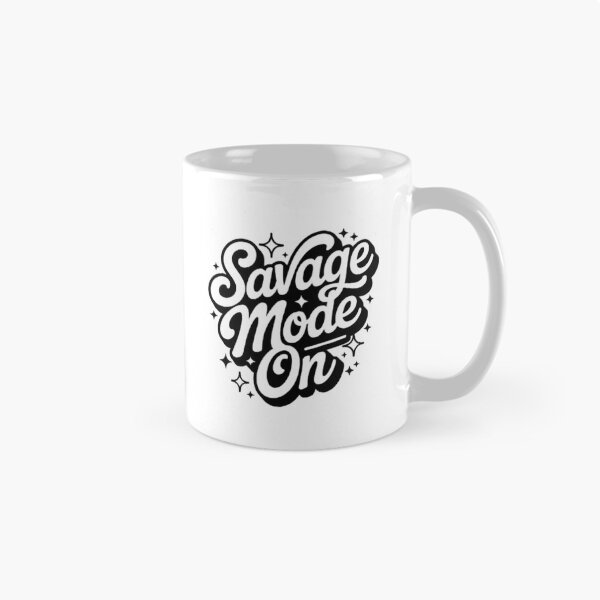 Item preview, Savage Mode On Bold Statement Typography designed and sold by NewUSShop.