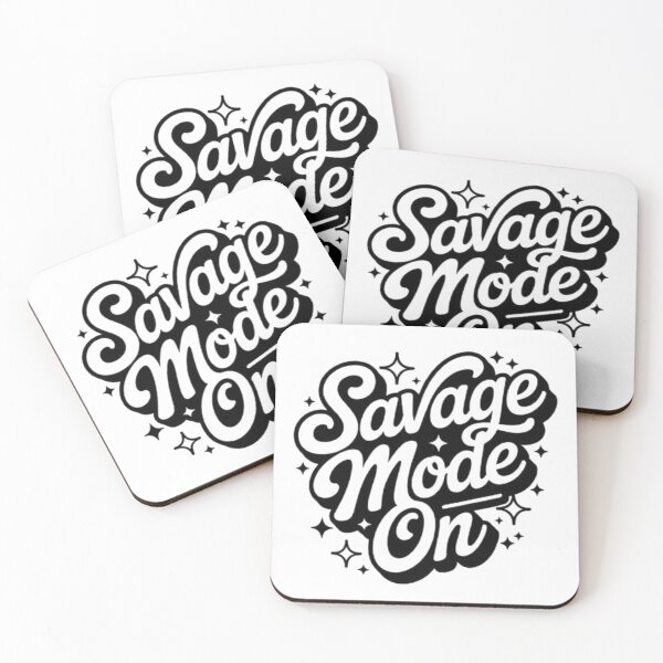 Item preview, Savage Mode On Bold Statement Typography designed and sold by NewUSShop.
