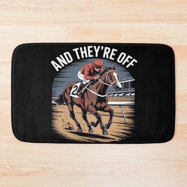 Item preview, Horse Racing Vibes They’re Off At The Starting Gate designed and sold by Tatianamiobi.