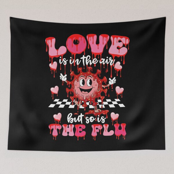 Item preview, Dripping Love Funny Flu Valentine Shirt designed and sold by LashondaGreen89.