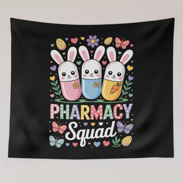 Item preview, Pharmacy Technician Bunny Easter Day Pharmacy Tech Family designed and sold by EllenJast.