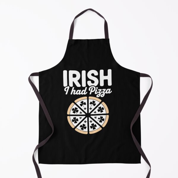 Item preview, St Patricks Day Pizza Shamrock Irish I had Pizza Pun designed and sold by Rrettgison.