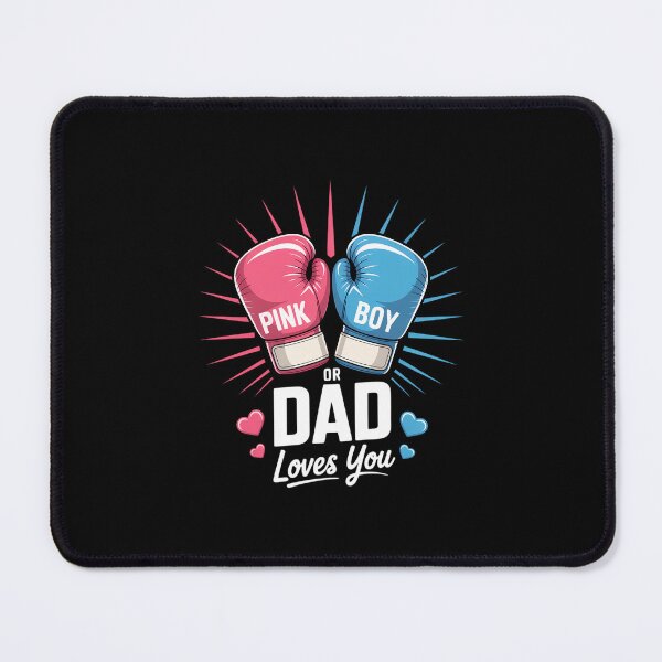 Item preview, Pink Or Blue Dad Loves You Boxing Gender Reveal Party designed and sold by EllenJast.