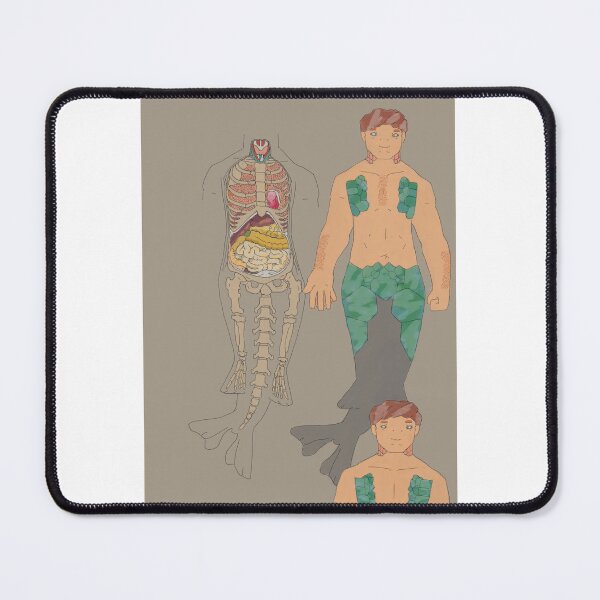 Item preview, Mermaid Biology designed and sold by ReiklosEmporium.