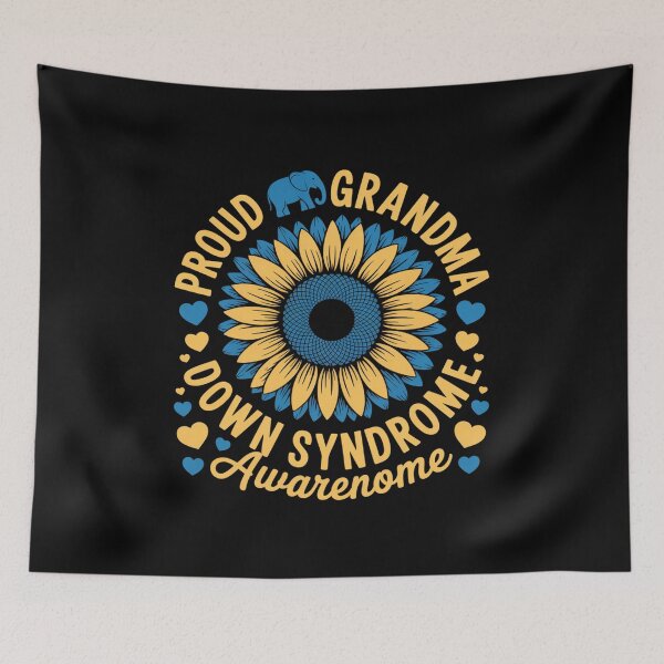 Item preview, World Down Syndrome Day Proud Grandma Trisomy 21 Blue Yellow designed and sold by Rrettgison.