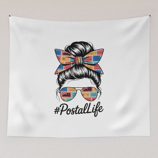 Item preview, Postallife Mail Carrier Postal Worker Mailwoman Mother's Day designed and sold by IdunayaStore.