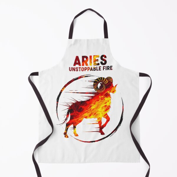 Item preview, Aries Zodiac – Unstoppable Fire Sticker Sumi-e Ukiyo-e Watersplash ink Art designed and sold by blacksealstudio.