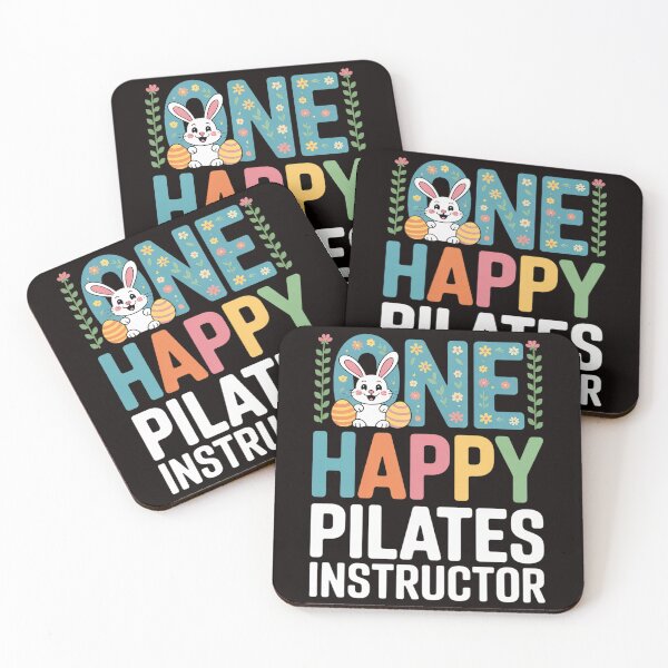 Item preview, One Happy Easter Bunny Pilates Instructor Cute designed and sold by RONALPARAD.