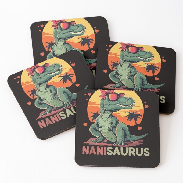 Item preview, NaniSaurus Dino Dinosaur Nani-Saurus T-Rex Mother's Day designed and sold by RONALPARAD.