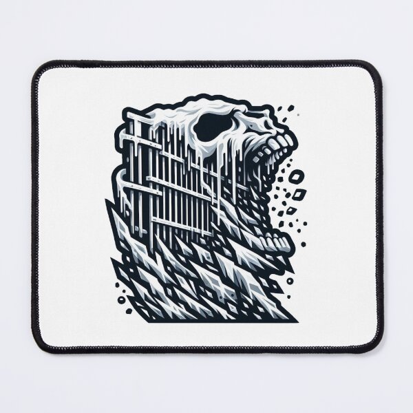 Item preview, Melting ICE Skull Protest Design | Abolish ICE Immigration Justice Art designed and sold by RedVista.
