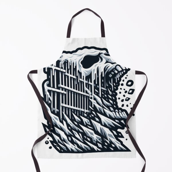 Item preview, Melting ICE Skull Protest Design | Abolish ICE Immigration Justice Art designed and sold by RedVista.