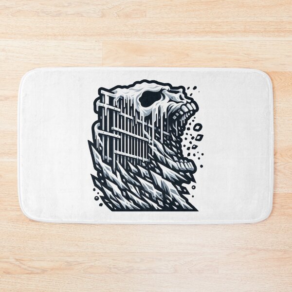 Item preview, Melting ICE Skull Protest Design | Abolish ICE Immigration Justice Art designed and sold by RedVista.