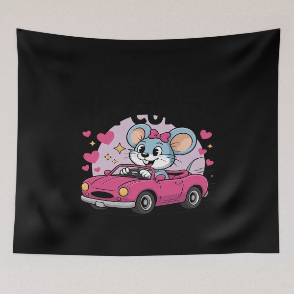 Item preview, Hot Girls Hit Curbs Funny Mouse designed and sold by Tatianamiobi.