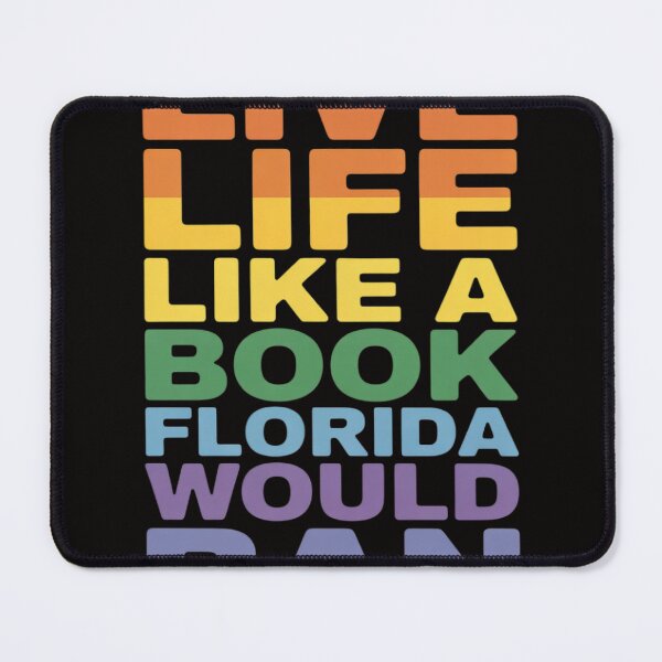 Item preview, Live Like Book in Florida. LGBTQ Rainbow Gift, LGBTQIA Pride designed and sold by rutimenta.