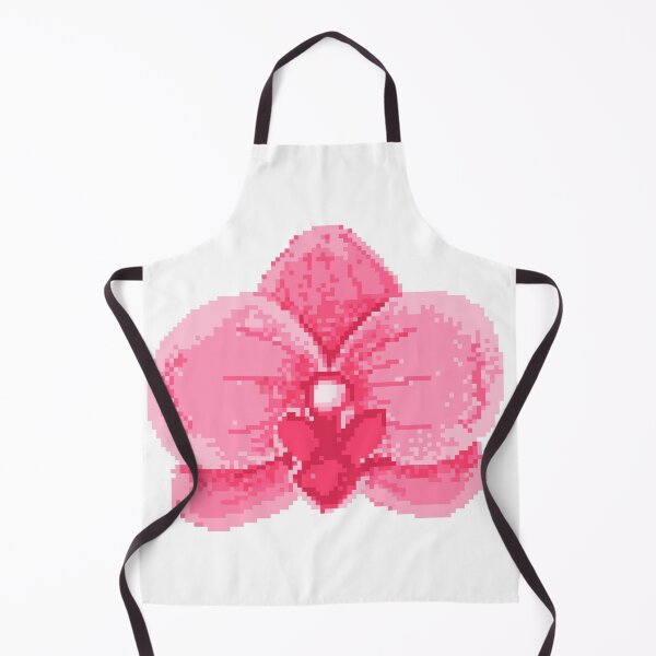 Item preview, Orchid pixel art designed and sold by Agniadesign.