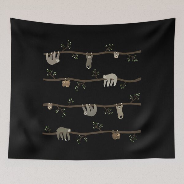 Item preview, Cute Sloths Pattern designed and sold by hislnavi66.