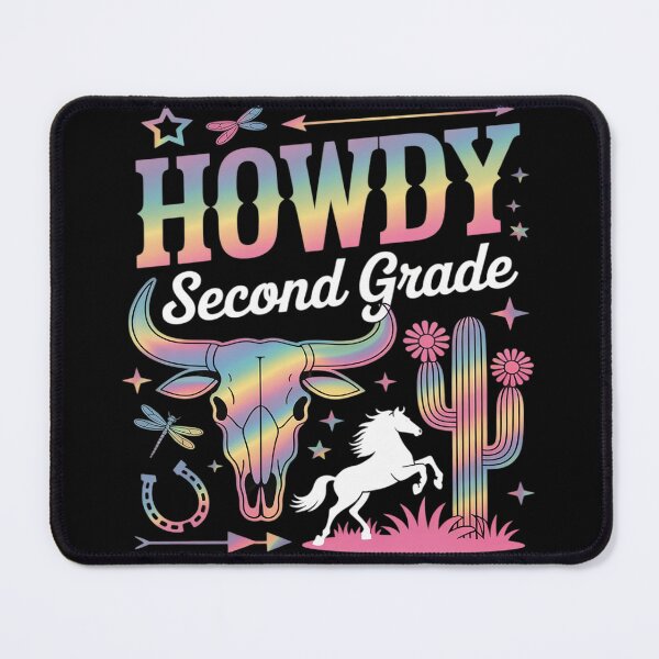 Item preview, Howdy Second Grade Western Back to School Teacher Studen designed and sold by Tatianamiobi.