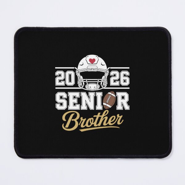 Item preview, Senior Brother Graduation Football Class of 2026 Family designed and sold by EllenJast.