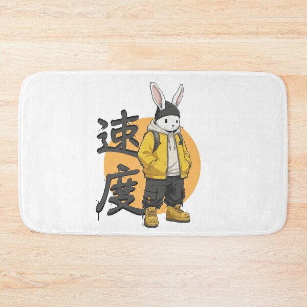 Item preview, Cyberpunk Bunny Rabbit Illustration II designed and sold by LOVE, AMY.