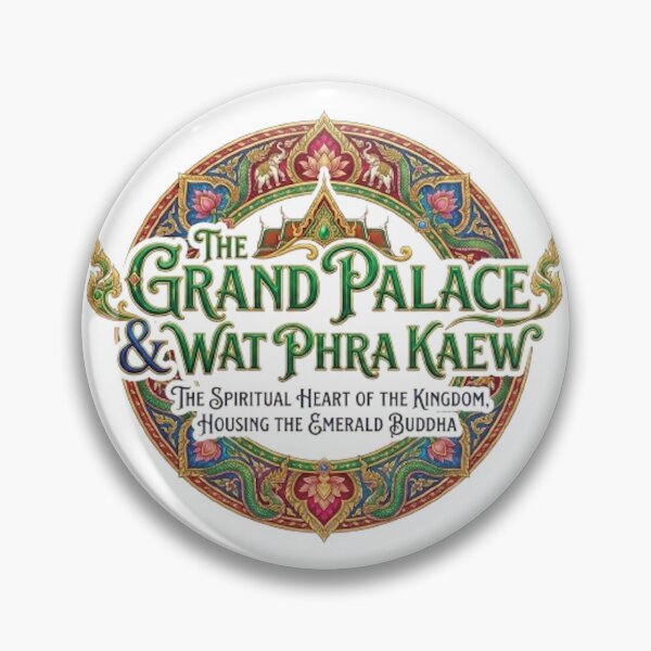 Item preview, The Grand Palace & Wat Phra Kaew designed and sold by likbatonboot.