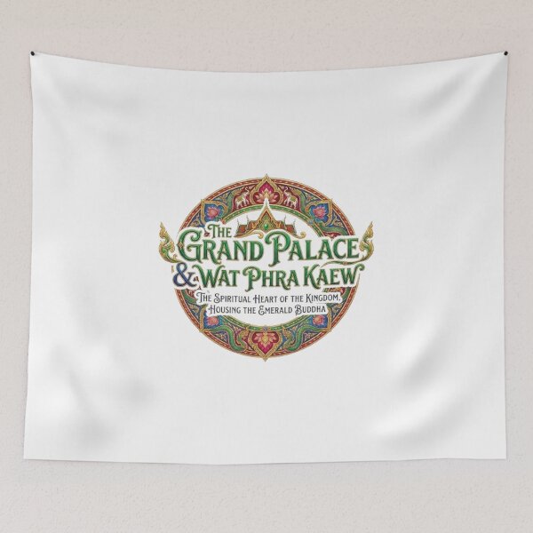 Item preview, The Grand Palace & Wat Phra Kaew designed and sold by likbatonboot.