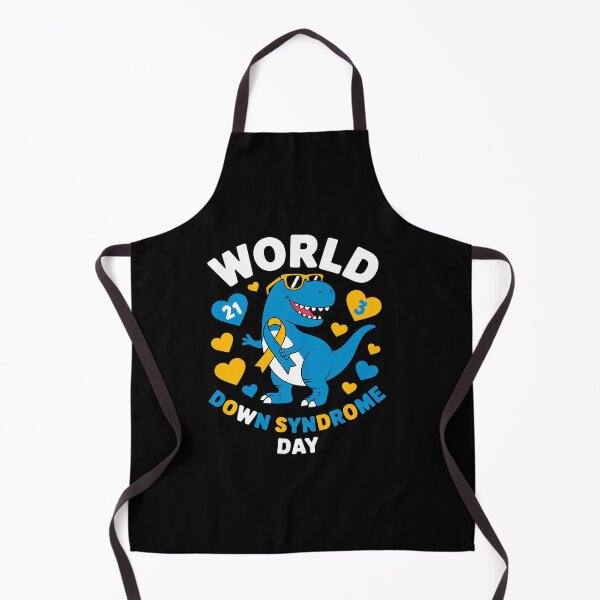 Item preview, World Down Syndrome Day Trisomy 21 Awareness Dinosaur designed and sold by Rrettgison.