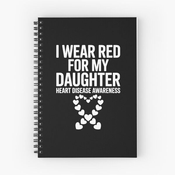 Item preview, I Wear Red for My Daughter CHD Congenital Heart Disease designed and sold by IdunayaStore.