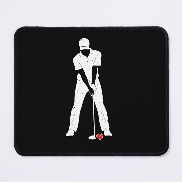 Item preview, Romantic Valentine Golf Swing Silhouette Tee designed and sold by LashondaGreen89.