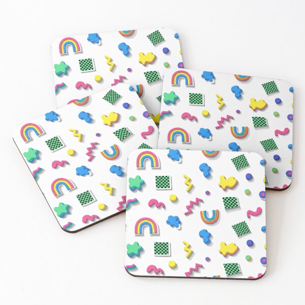 Item preview, Rainbow Pop Icons designed and sold by Kaleidoscope Print.