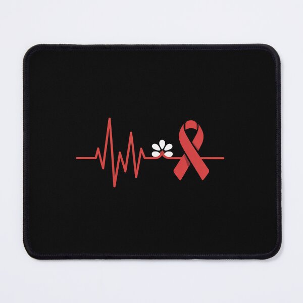 Item preview, Heartbeat Red Ribbon Sepsis Awareness Survivor Support designed and sold by RonnasJackson.