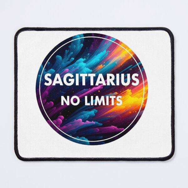 Item preview, Sagittarius Zodiac – No Limits Sticker Sumi-e Ukiyo-e Watersplash ink Art designed and sold by blacksealstudio.
