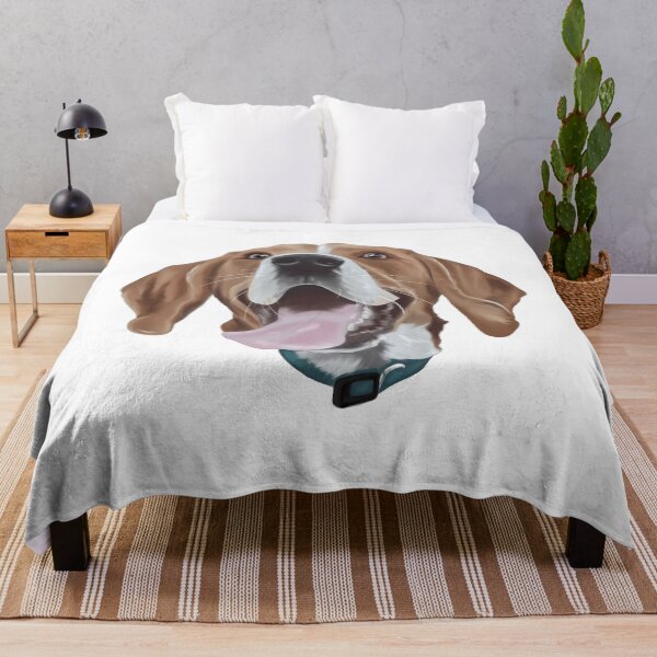 Item preview, smiling beagle designed and sold by Sojobo-art.