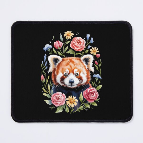 Item preview, Red Panda Face Watercolor Artsy Colorful Artistic Red Panda designed and sold by IdunayaStore.
