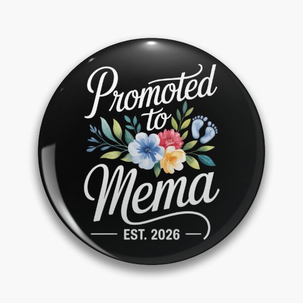 Item preview, Promoted To Mema Est. 2026 Floral Mother's Day designed and sold by IdunayaStore.