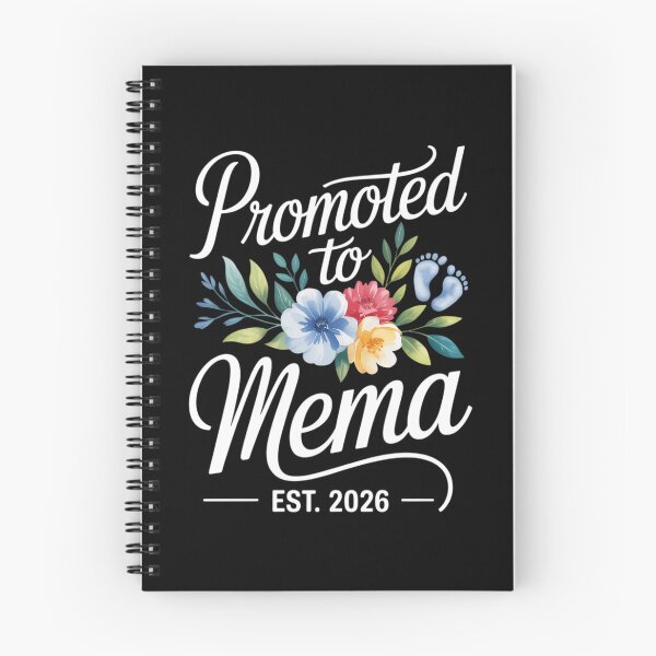 Item preview, Promoted To Mema Est. 2026 Floral Mother's Day designed and sold by IdunayaStore.