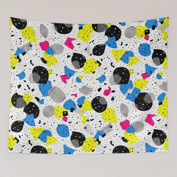 Item preview, Memphis Speckle Pop designed and sold by Kaleidoscope Print.