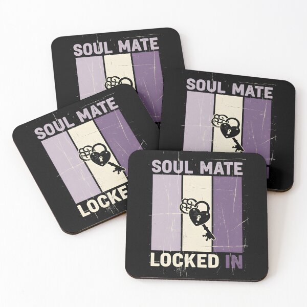 Item preview, Soul Mate Locked In Retro Purple Heart Key Valentine designed and sold by MANA-Goods.