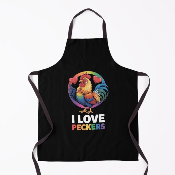 Item preview, I Love Peckers Chicken Farmer Farming Pride LGBTQ Chicken designed and sold by IdunayaStore.