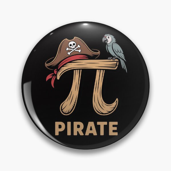 Item preview, Pirate - Math Geek 3.14 Hat Hook Pi Day March 14 Pun designed and sold by MatthewJordas.