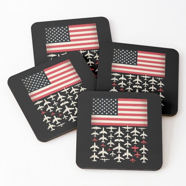 Item preview, Pilot Airplane American Flag Plane Aviation designed and sold by AmandasHastie.