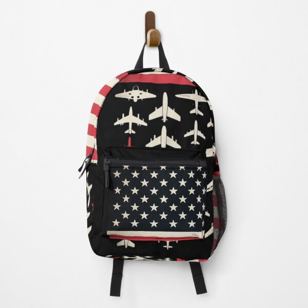 Item preview, Pilot Airplane American Flag Plane Aviation designed and sold by AmandasHastie.